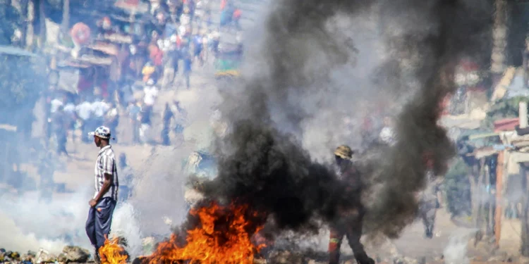 Mozambicans protests election outcome