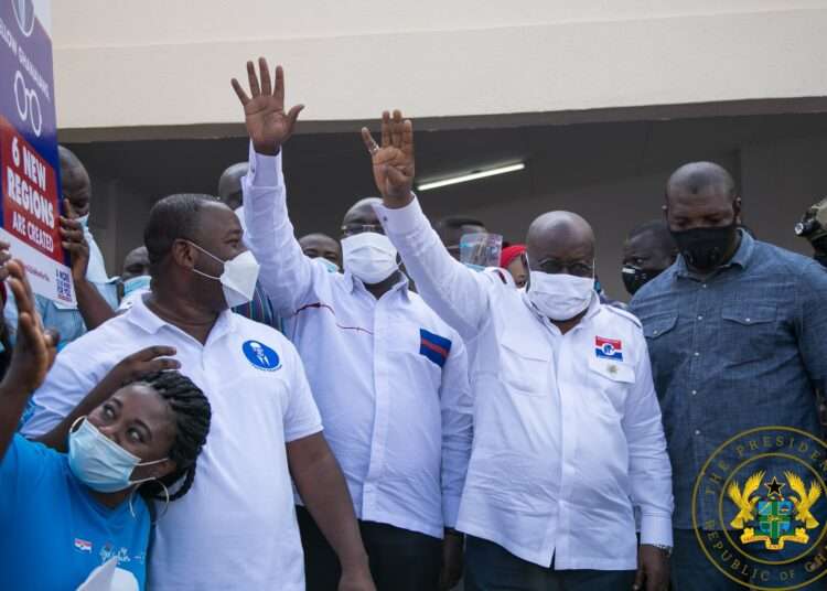 President Akufo-Addo and Vice President Dr Mahamudu Bawumia