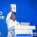 Vice Presiden Dr Mahamudu Bawumia, NPP Flagbearer at the launch of the party manifesto held in Takoradi in the Western Region