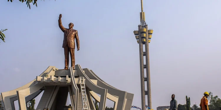 Patrice Lumumba’s Mausoleum Vandalized in Kinshasa 1 The mausoleum of Congo's independence leader, Patrice Lumumba