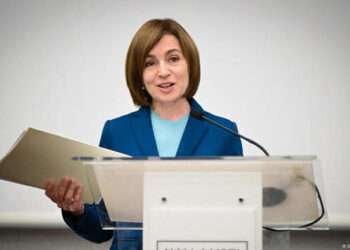 Moldovan President Maia Sandu.