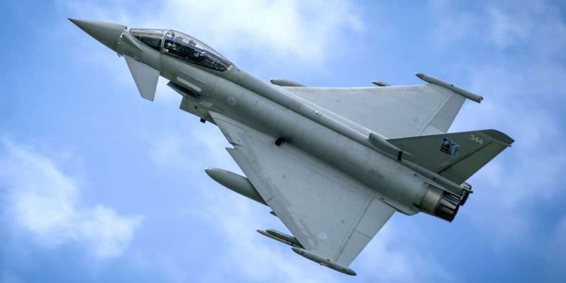 RAF Typhoons Scrambled to Shadow Russian Aircraft 1 RAF Typhoon