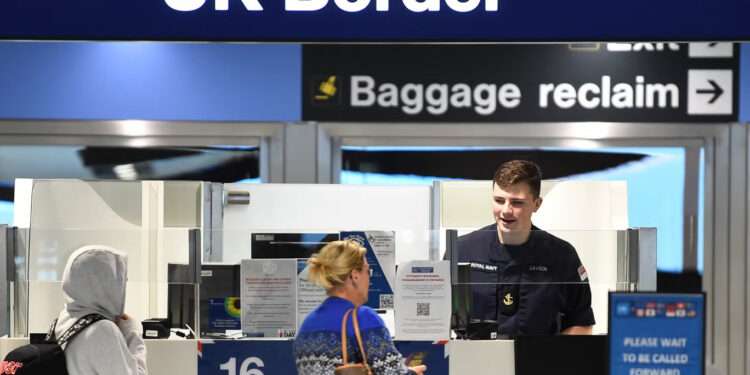 Migration To UK Sees Record Drop
