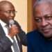 Dr. Mahamudu Bawumia and John Dramani Mahama