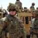 Personnel of 51 Squadron RAF Regiment on a security patrol around the perimter of Camp Bastion, Afghanistan.