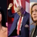Cardi B, Donald Trump, and Kamala Harris