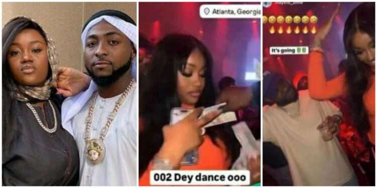 Chioma Commands Attention During Davido’s Atlanta Pre-Birthday Celebration 1 Chioma with her husband, Davido