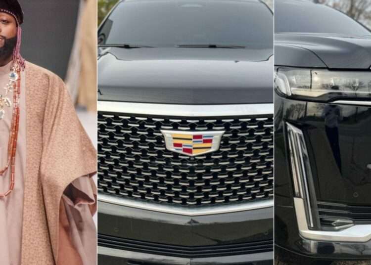 Davido and brand-new Escalade car