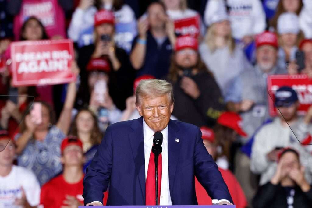 Harris Cautions Against Complacency,Trump Predicts Victory 2 gettyimages 2182349041