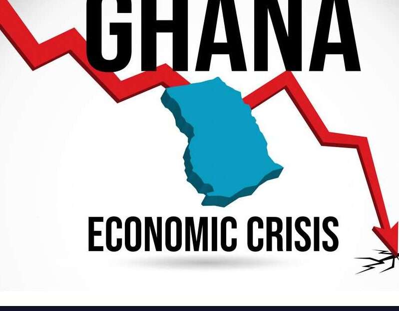 ghana map financial crisis economic collapse vector 24503571 edited