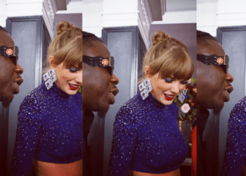 Stonebwoy Reflects on Stint With Taylor Swift 3 Stonebwoy and Taylor Swift