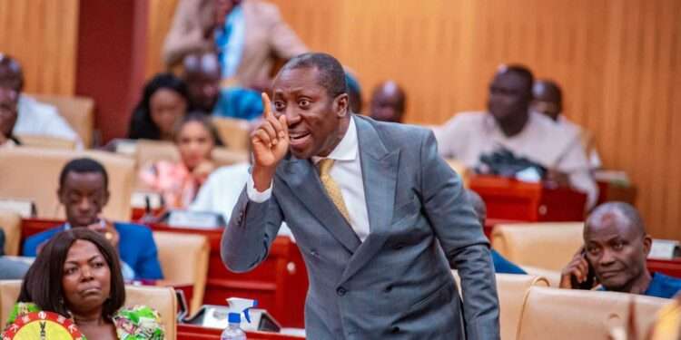 Parliament Reconvenes, Majority Leader Addresses the House 1 Hon. Alexander Afenyo-Markin Majority Leader
