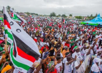 Ghanaians Hits Street in Jubilation of ND'S Victory