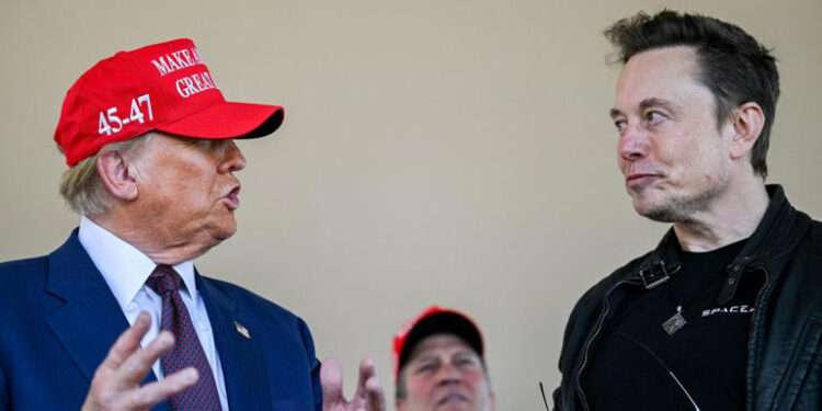 Notion Of “President Musk” Deemed A Hoax 1 US President-elect, Donald Trump and Elon Musk.
