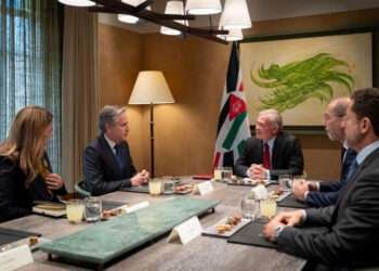 Blinken Meets With King Abdullah
