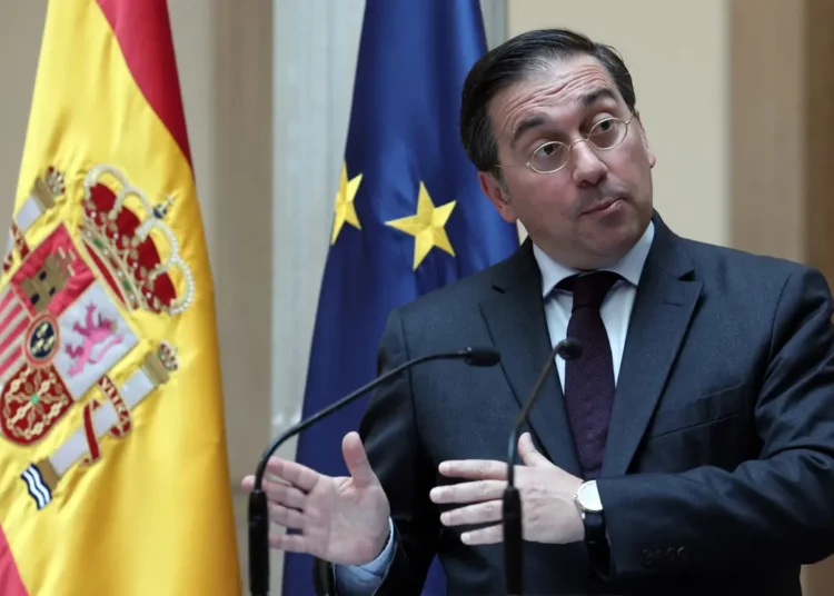 Spain's Minister of Foreign Affairs, José Manuel Albares.