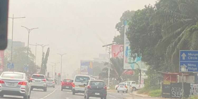 Harmattan in Accra - Air Quality