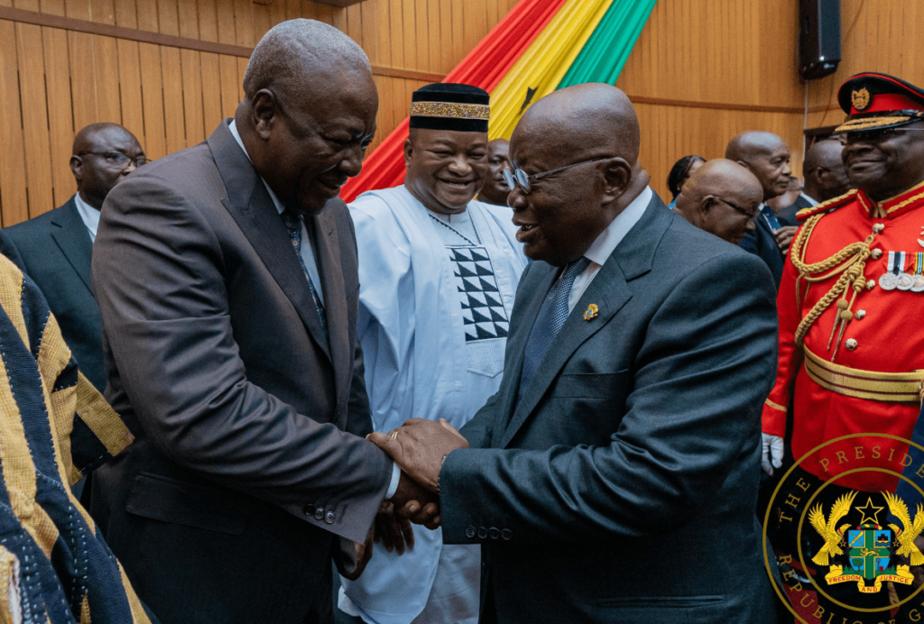 Akufo Addo and John Mahama