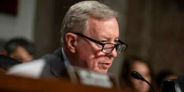 Democratic Senate judiciary committee Chair, Dick Durbin.