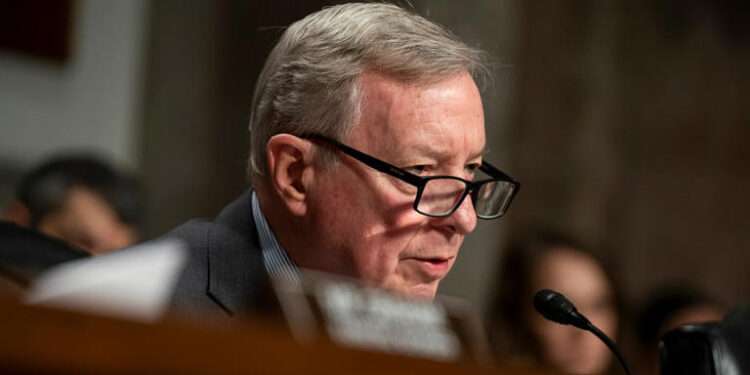 Democratic Senate judiciary committee Chair, Dick Durbin.