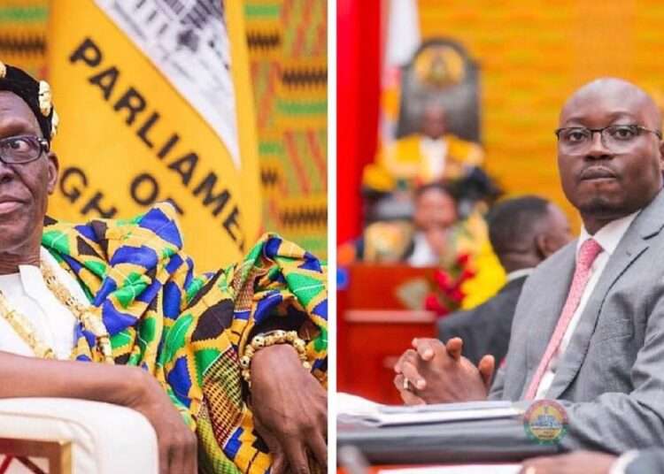 Bright Simons Lauds Ghana’s 8th Parliament, Warns of Accountability Challenges Ahead 1 Speaker Alban Bagbin and Dr Cassiel Ato Forson