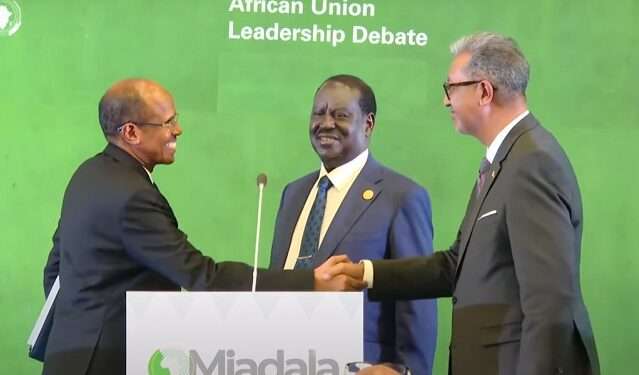 Transforming Africa, AUC Chair Debate Sparks New Vision 1 Candidate for AUC chairperson