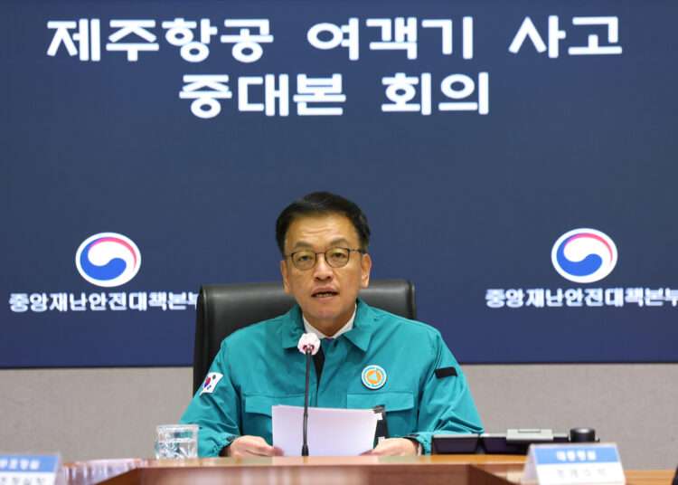 Inspection Of South Korea’s Entire Aviation Sector Ordered 1 Choi Sang-mok, South Korea's acting President.