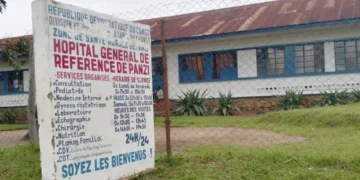 A view of the general Hospital Panzi in southwestern Congo