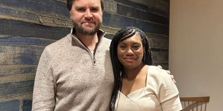 Badenoch Scores Key Meeting With US VP-Elect Vance 1 J.D. Vance and Kemi Badenoch