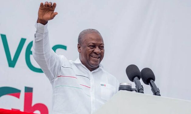 NDC Makes Final Call for Change to Reset Ghana for a Brighter Future 1 Former President John Dramani Mahama, NDC's 2024 Presidential Candidate