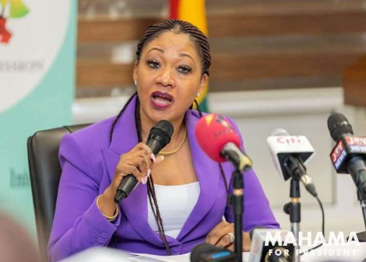 EC Addresses Press on Post-Electoral Controversies 1 Ms. Jean Mensa Chairperson of the Electoral Commission (EC)