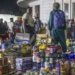 A night market in Zimbabwe