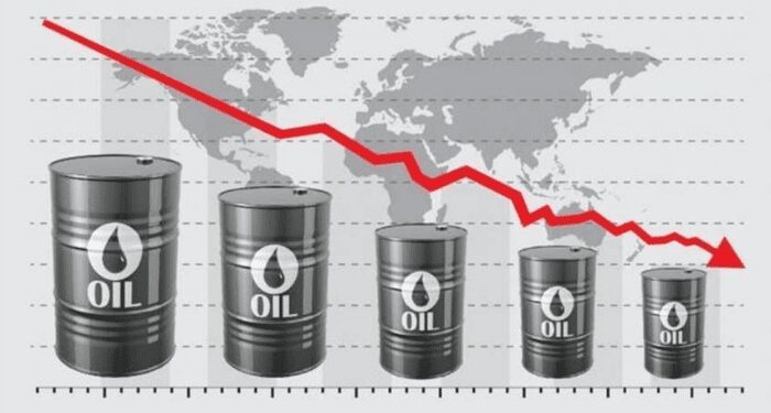 Oil price slump