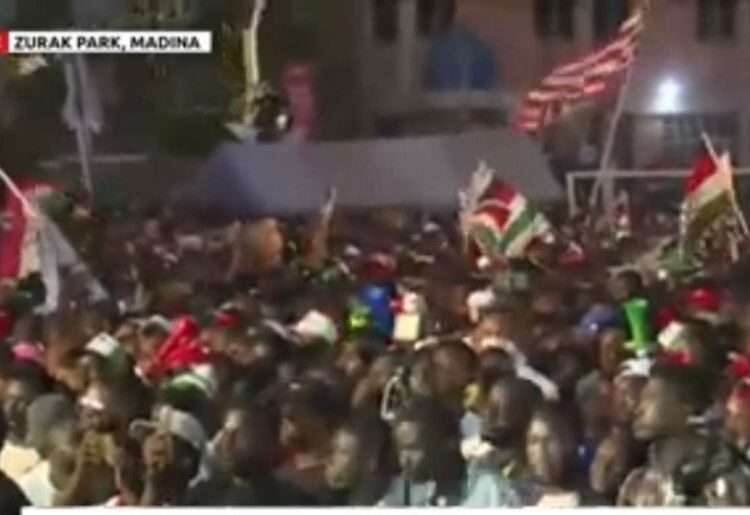 Fifi Kwetey Raises a Rally Cry, Calls to Rescue Ghana 1 NDC Final Rally, 2024 General Elections