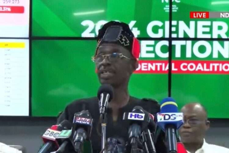 Asiedu Nketiah Condemns EC's Actions Over Parliamentary Results Declaration 1 Hon. Johnson Asiedu Nketia National Chairman of the National Democratic Congress (NDC)