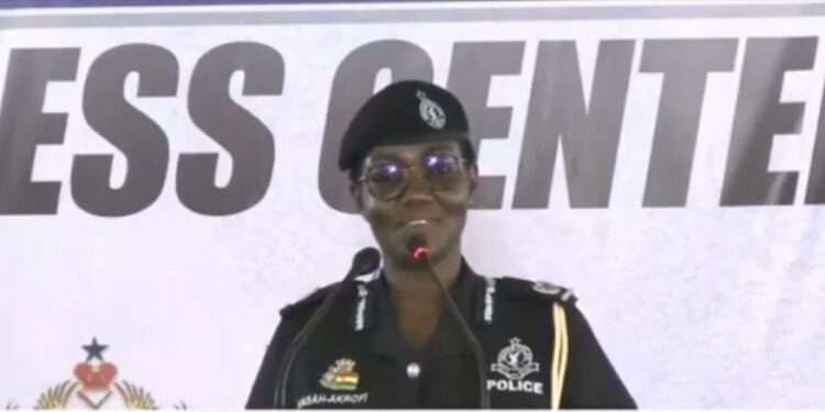 Police Cautions Public to Desist from Violence, 89 Suspects Arrested 1 Grace Ansah Akrofi, Assistant Commissioner of Police