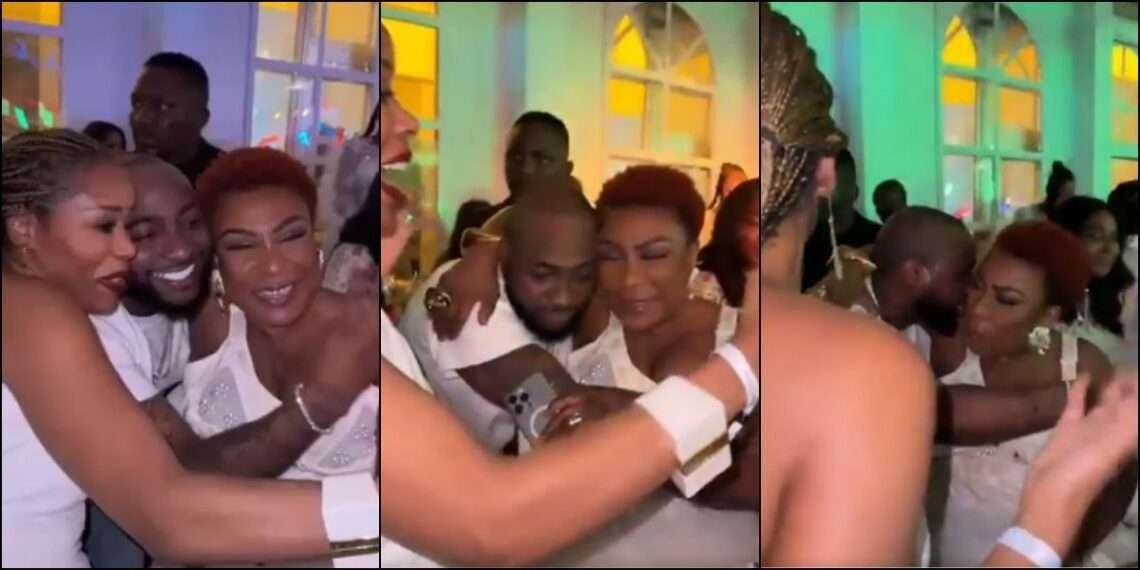 Davido Makes Merry With Burna Boy’s Mum 1 Davido and Burna Boy's mum