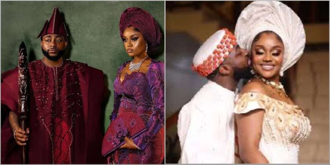 Davido and his wife, Chioma Adeleke