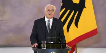 German President, Frank-Walter Steinmeier.