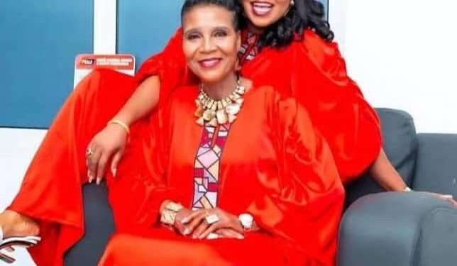 Empress Gifty Loses Mother 1 Empress Gifty and her late mother, Evangelist Agnes Aba Annan