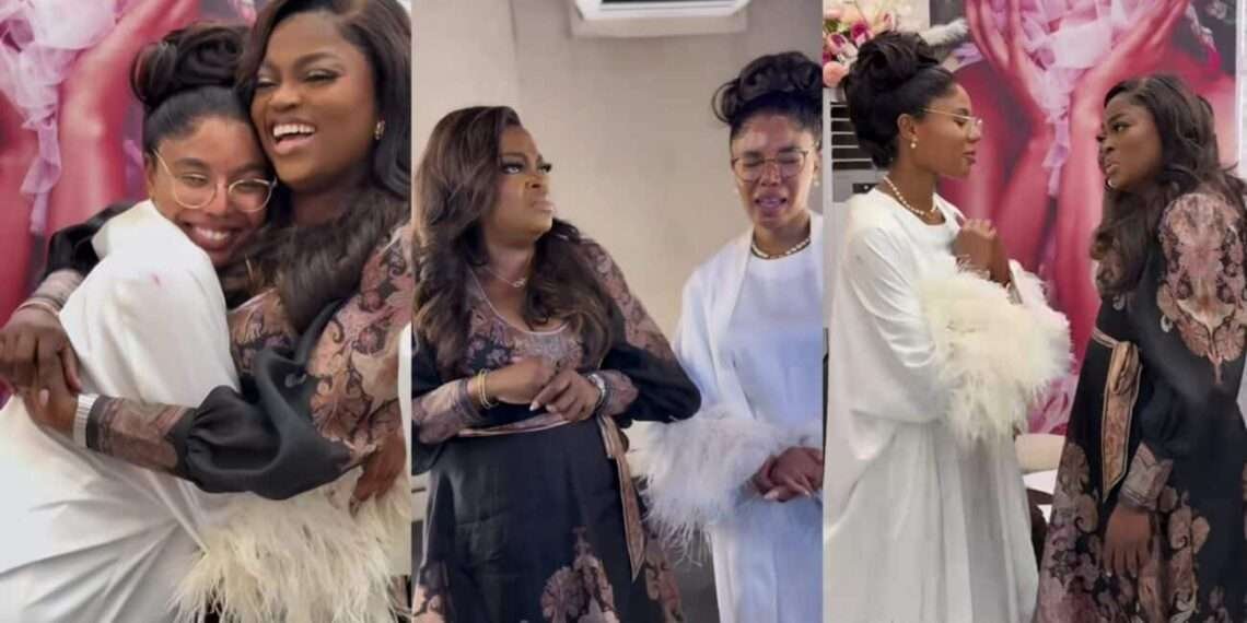 Funke Akindele and Nancy Isime