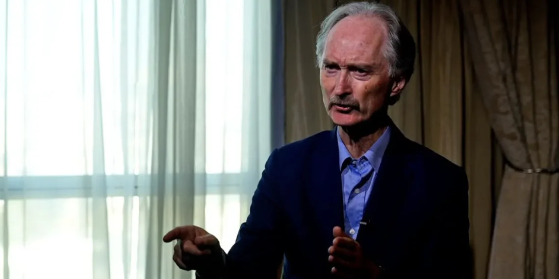 UN Envoy for Syria, Geir Pedersen.