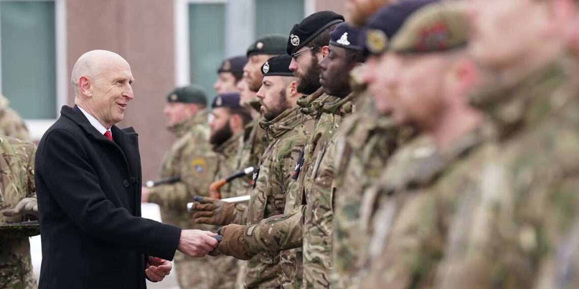 Defence Secretary John Healey is battling to turn around Britain’s depleted armed forces