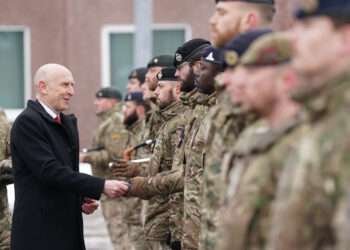 Defence Secretary John Healey is battling to turn around Britain’s depleted armed forces