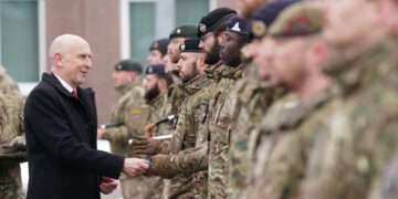 Defence Secretary John Healey is battling to turn around Britain’s depleted armed forces