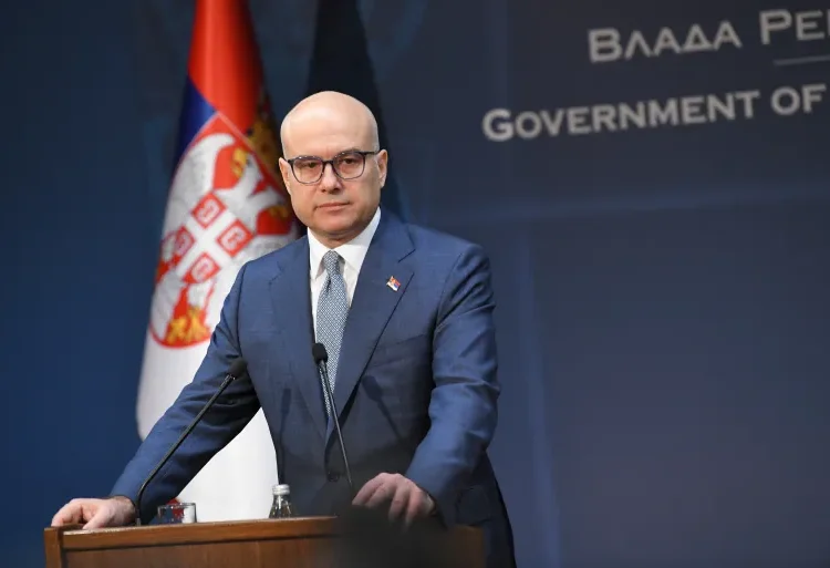 Serbian Prime Minister Resigns 1 Serbian Prime Minister, Milos Vucevic.