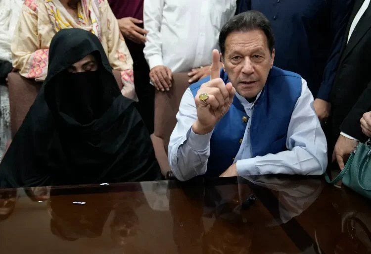 Imran Khan, Wife Sentenced To Prison 1 Pakistan's former Prime Minister, Imran Khan and his wife Bushra Bibi.