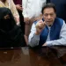 Pakistan's former Prime Minister, Imran Khan and his wife Bushra Bibi.