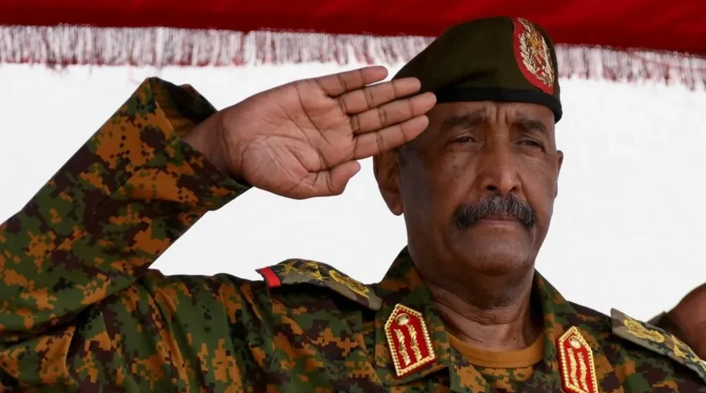 Gen Abdel Fattah al-Burhan has been leading the army during Sudan's 21-month civil war