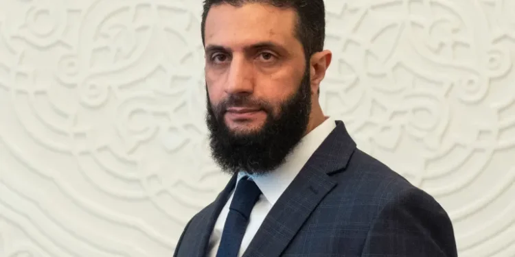 Syria's leader Ahmad al-Sharaa as Sectarian Violence Poses Challenges To Al-Sharaa’s Government